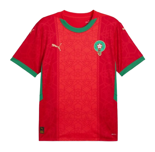 MAILLOT MAROC CAN 2025 DOMICILE