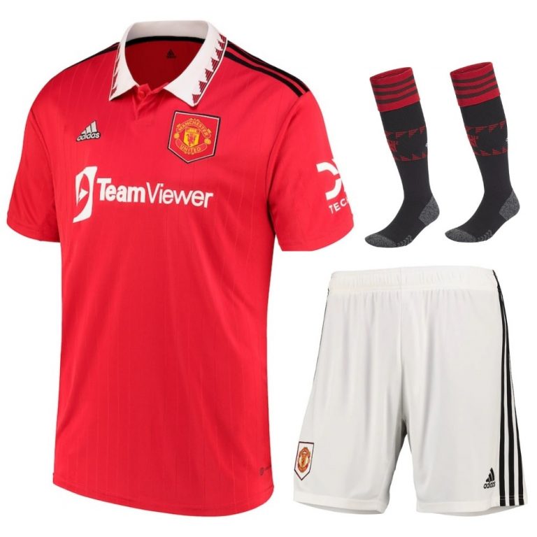 MAILLOT ENFANT/JUNIOR MANCHESTER UNITED DOMICILE 2022/2023