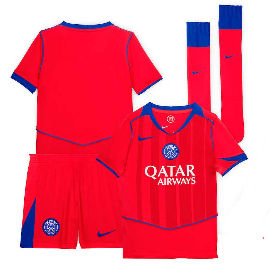 Kit Enfant PSG Rouge Third 2025 2026