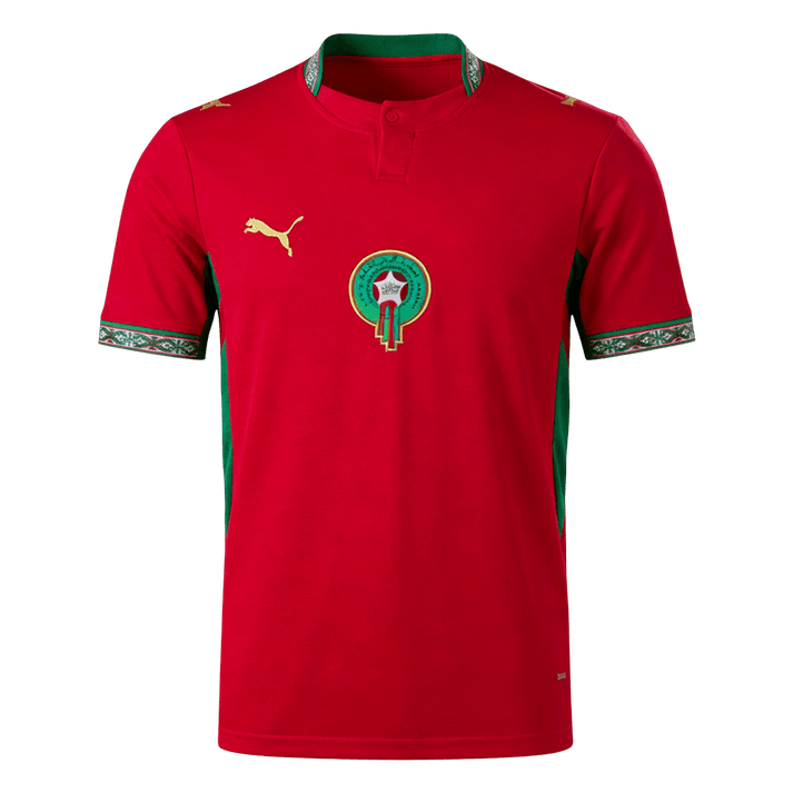MAILLOT MAROC DOMICILE COUPE DU MONDE 2026
