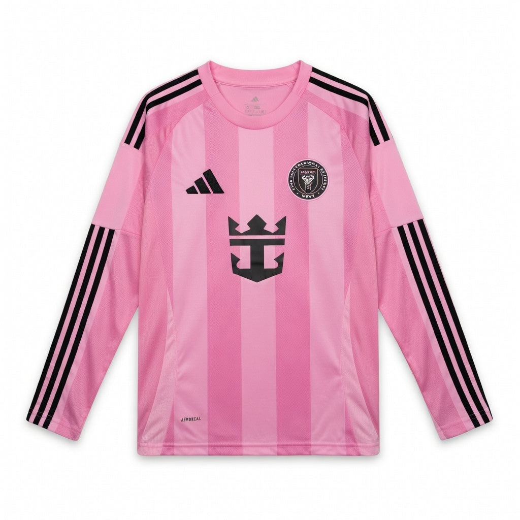 MAILLOT INTER MIAMI DOMICILE MANCHES LONGUES 2025/2026